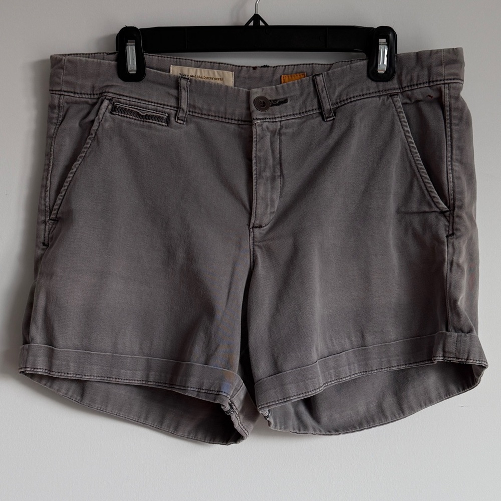 Anthropologie/ Pilcro and the Letterpress Women's Gray Shorts